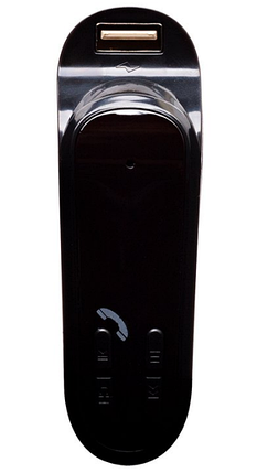 Автомобільний трансмітер FM Модулятор із підзаряджанням CARS7 Bluetooth + USB + MicroSD + AUX Чорний, фото 2