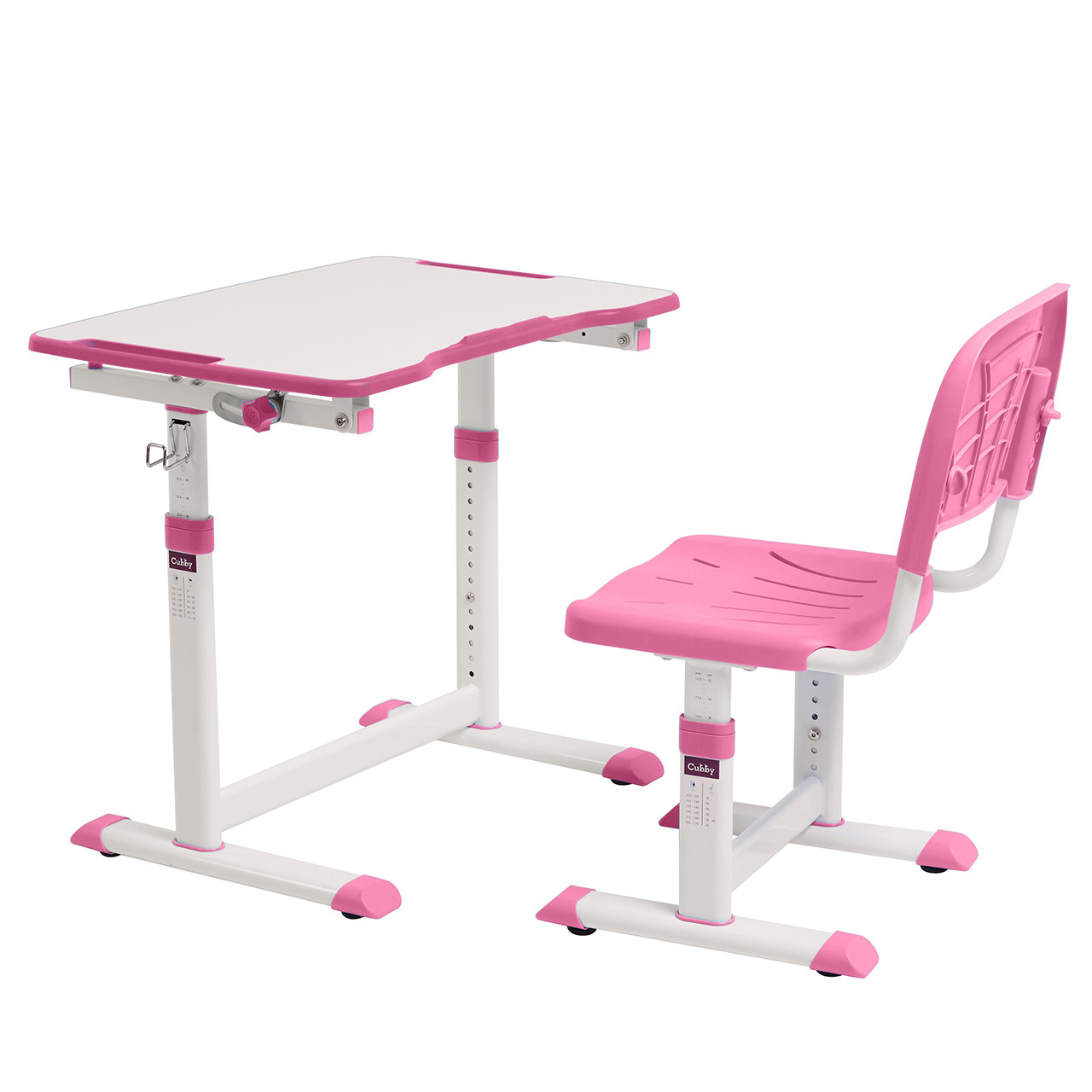 Зростаюча дитяча парта-трансформер зі стільчиком Cubby Olea Pink - ОПТОМ ДЛЯ ШКІЛ