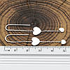 Срібні сережки протяжки БС1348 розмір 50х8 мм вага 1.0 г, фото 3