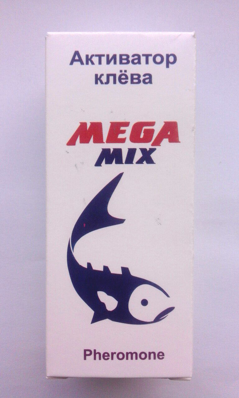 Mega Mix - найпотужніший активатор кльову з феромонами Мега Мікс (приманка для лову риби)