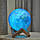 Нічник світильник настільний декоративний 3D Космос куля 15 см 16 кольорів із пультом, фото 5