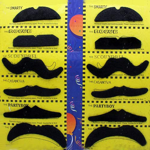 НАКЛАДНІ ВСИ ДЛЯ ВЕЖИНОК (MUSTACHE PARTY)
