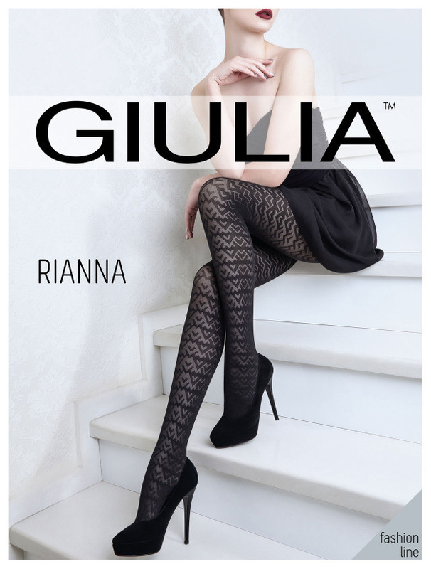 Giulia Rianna 60 Den Model 4 жіночі фантазійні колготки з мікрофібри, всі розміри