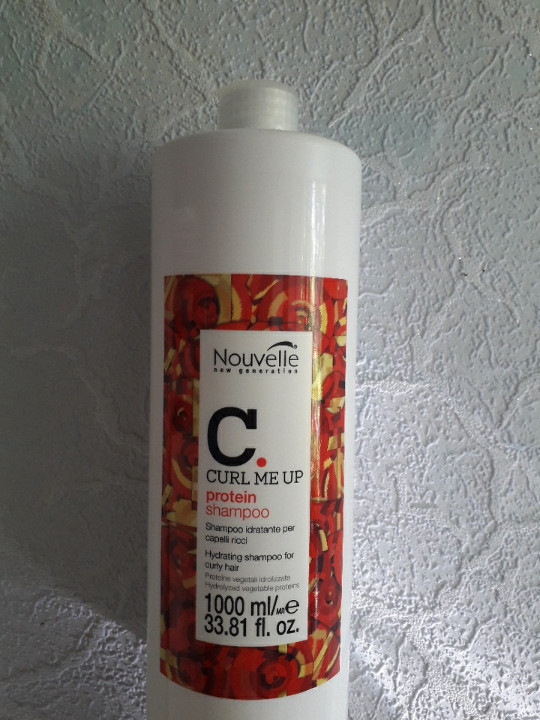 Шампунь для пошкодженого волосся з протеїном Nouvelle Protein Shampoo (без дозатора) 1000 мл