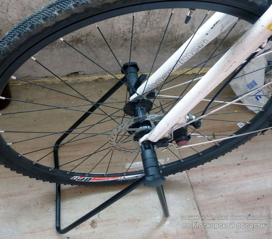 Стойка для ремонта и хранения велосипеда подставка 24-26 - фото 8 - id-p1197607110
