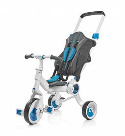 Триколісний велосипед Strollcycle Galileo (G-1001) синій