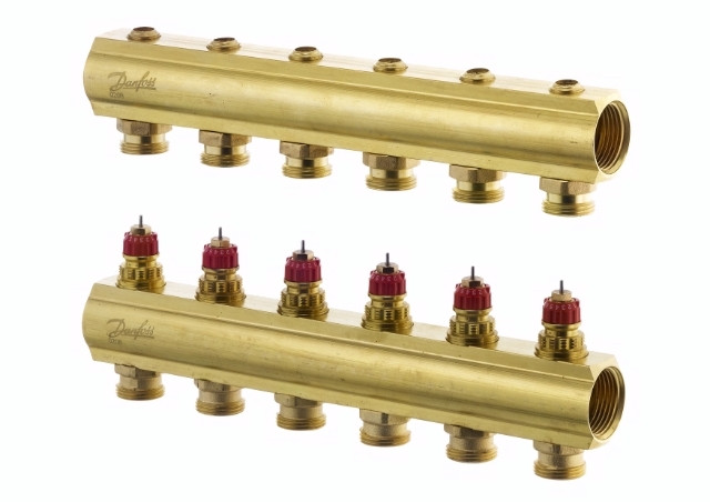 Колектор FHF 6+6 без ратометрів Danfoss