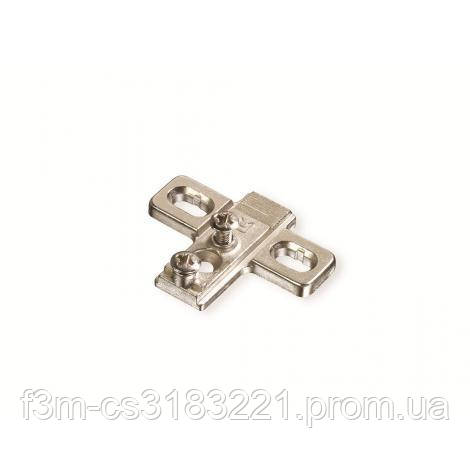 Петля Titus B-type Slide-On: кутова 270˚, Монтажна планка H=0 мм, Made in Slovenia (код2613)