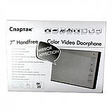 Кольоровий Домофон Спартак JS 728 7 дюймів з сенсорною панеллю Дзеркальний (2_009280), фото 4