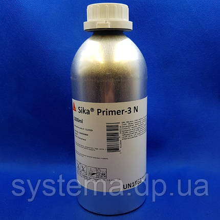 Sika Primer-3N - Грунтовка для пористих основ і металу, 1 л, фото 1