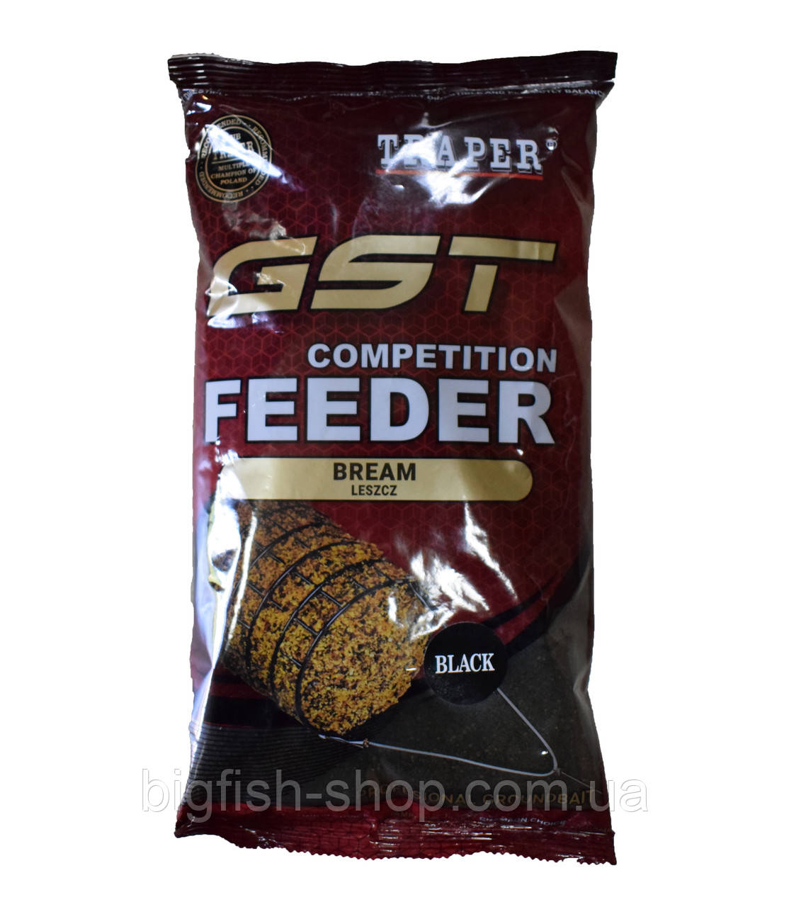 Прикормка рибальська Traper GST Feeder Competition Bream Black