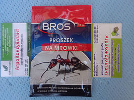 Брос Bros, порошок 10 г - ефективний засіб для боротьби (знищення) від мурах