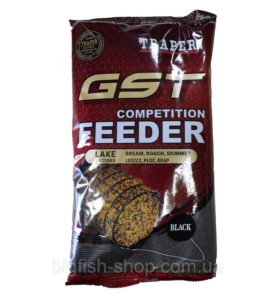 Прикормка рибальська Traper GST Feeder Competition Lake Black