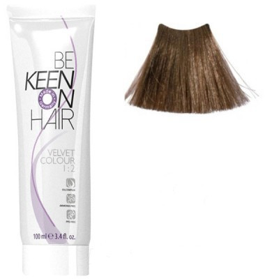Крем фарба для волосся без аміаку KEEN Velvet Colour 8.7 пісочний блондин 100 мл