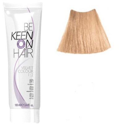 Крем фарба для волосся без аміаку KEEN Velvet Colour 9.3 світло-золотистий блондин 100 мл