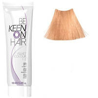 Крем краска для волос без аммиака KEEN Velvet Colour 9.7 светло-коричневый блондин 100 мл.