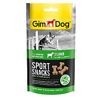 Ласощі для собак GimDog Sport Snacks 60 г (ягня)