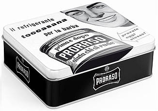 Набір для гоління Proraso Vintage Selection Toccasana в металевій коробці, фото 2
