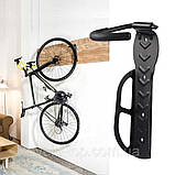 Кріплення для велосипеда на стіну за колесо, кронштейн, тримач для велосипеда, фото 2