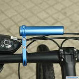 Розширювач керма велосипеда алюмінієвий, мініруль виносний, екстендер,міні виносного кермо,ЧОРНИЙ,штанга, фото 5