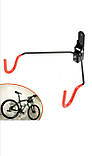 Поворотне кріплення для велосипеда на стіну за раму регульоване, фото 2