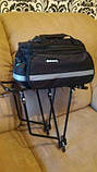 Велосумка, велосипедна розкладна сумка-штани трансформер на багажник, фото 3