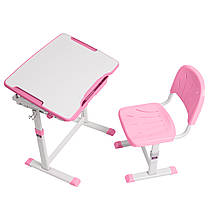 Дитяча зростаюча парта зі стільчиком Cubby Sorpresa Pink, фото 3