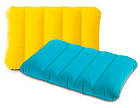 Надувна подушка Kidz для дітей, 43х28х9 см, 3 кольори, 3+ | Подушка для подорожей, фото 3