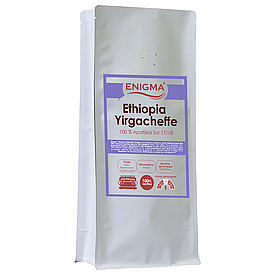 Кава в зернах арабіка Enigma Ethiopia Yirgacheffe Grade1 Specialty - 1 кг