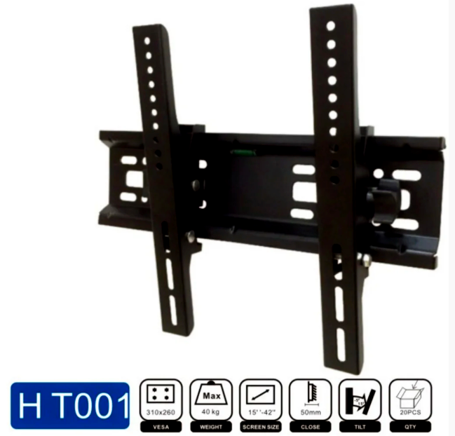 Кронштейн настінне кріплення з нахилом HT-001 15-42'', фото 1