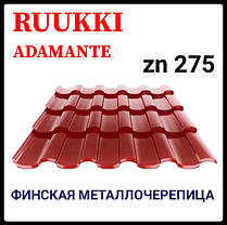 Металочерепиця — Ruukki Adamante Rough Matt / Ruukki 30 ⁇ RR, фото 4