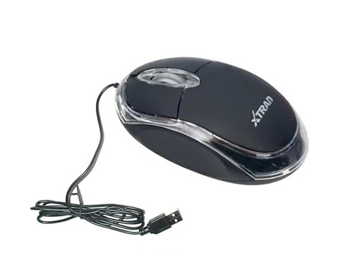 USB оптична миша дротова Xtran XT-610, 800dpi, для ноутбука і ПК