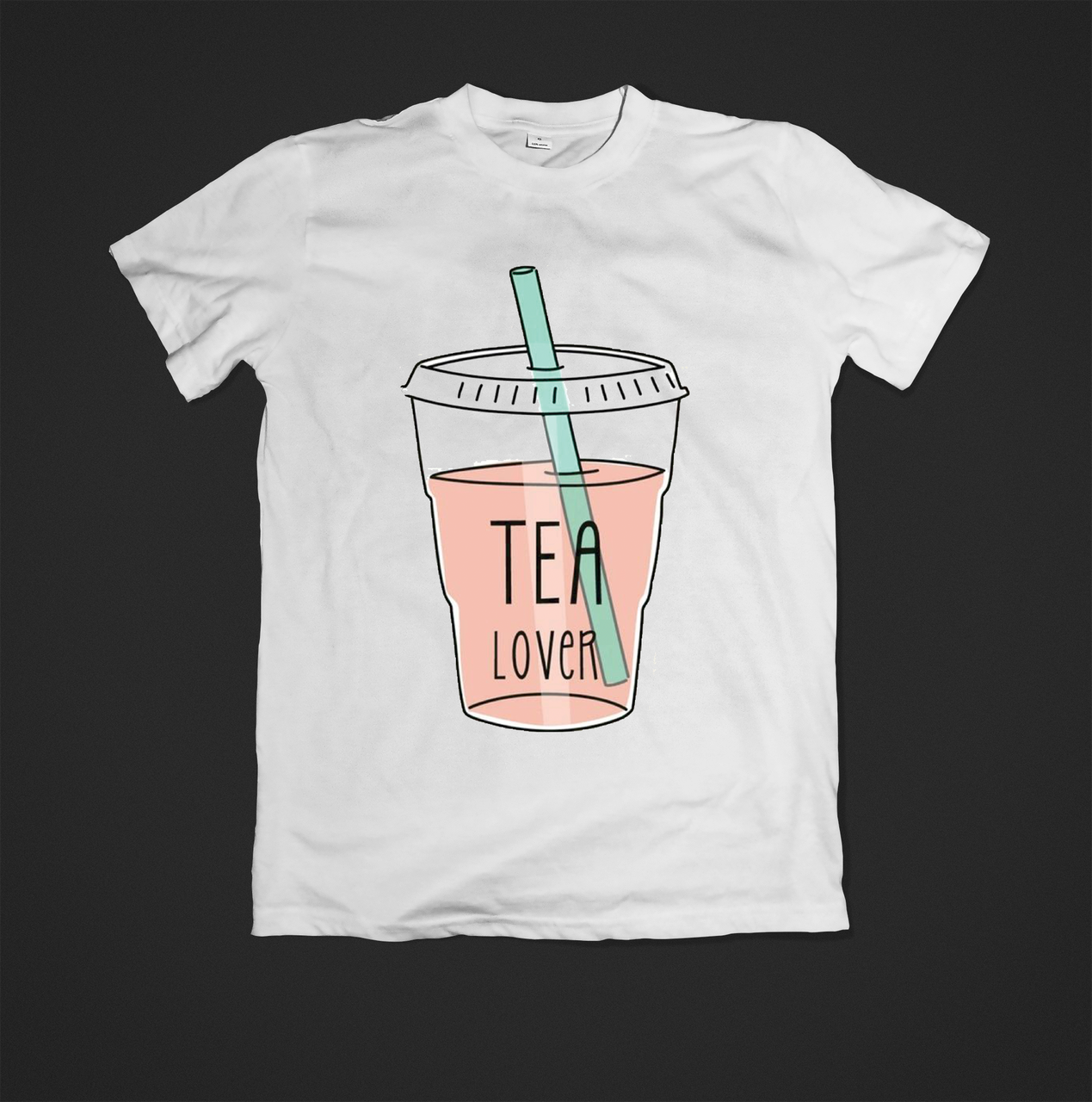 Футболка жіноча з принтом Tea lover