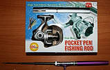 Кишенькова вудка-ручка Pocket pen fishing rod, фото 5