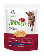Trainer Natural Super Premium Adult with Fresh Chicken Сухой корм для взрослых кошек от 1 года 0.3 кг.