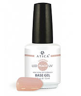 База камуфлирующая Atica Peach Shimmer Base (бежевый с микроблеском), 15ml.