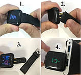 Фітнес-браслет Smart Band ID 116 Чорний Фітнес-трекер Годинник, фото 5