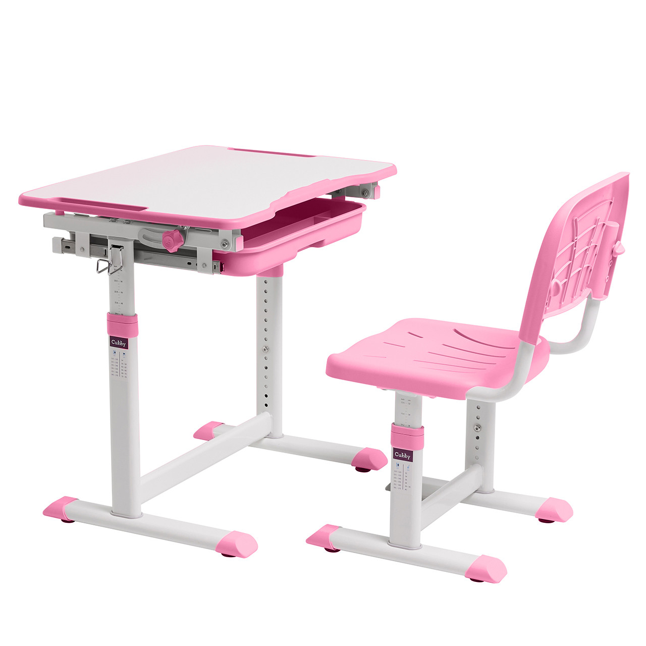 Дитяча зростаюча парта зі стільчиком Cubby Sorpresa Pink - ОПТОМ ДЛЯ ШКІЛ