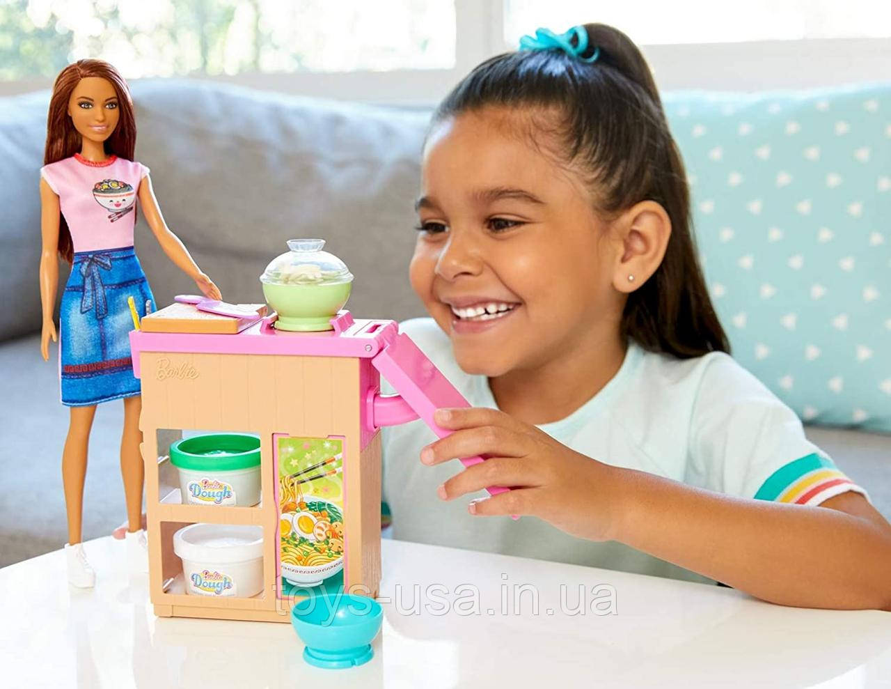 Ігровий набір лялька Приготування локшини барбі Barbie Noodle Maker, фото 1