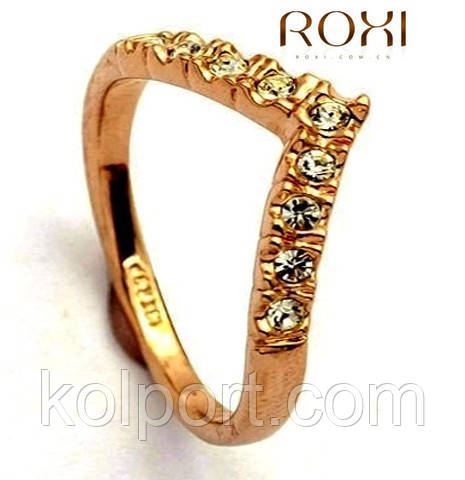 Кольцо Адель Roxi brand, покр.18К, камни Сваровски - фото 1 - id-p160809702