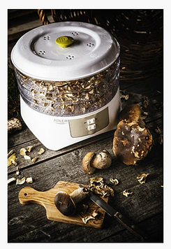 СУШИЛЬНИЙ АПАРАТ ДЛЯ ГРИБІВ, ФРУКТІВ І ТРАВ ADLER AD 6654