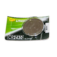 Батарейка GP дискова Lithium Button Cell 3.0 V CR2430-8U5 літієва