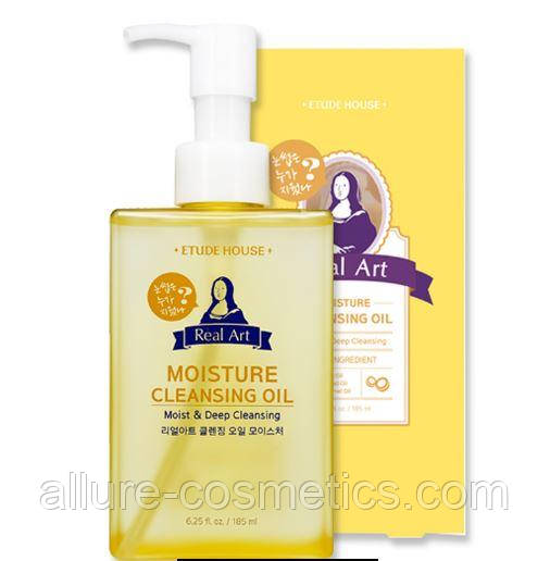 Увлажняющее гидрофильное масло ETUDE HOUSE Real Art Cleansing Oil Moisture - фото 1 - id-p1197884180