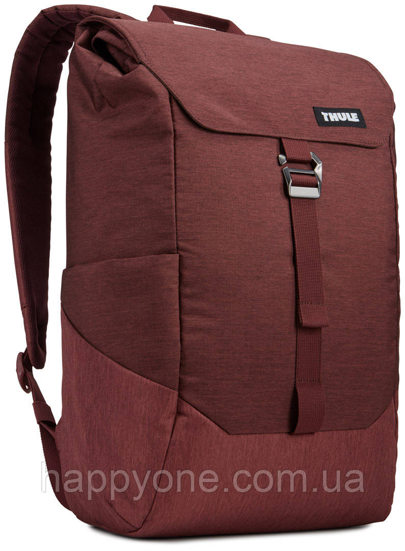 Рюкзак з відділенням для ноутбука Thule Lithos 16 л Backpack Dark Burgundy (бордовий)