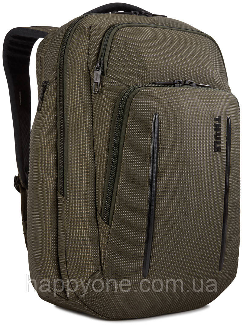 Рюкзак з відділенням для ноутбука Thule Crossover 2 Backpack 30 л Forest Night (Хакі)