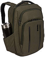 Рюкзак з відділенням для ноутбука Thule Crossover 2 Backpack 20 л Forest Night (хакі), фото 11
