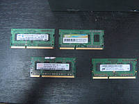 Модуль памяти Samsung SO-DIMM DDR3 1GB, 1333MHz, PC3-10600, для ноутбука