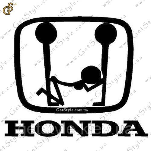 Наклейка "Sexy Honda"