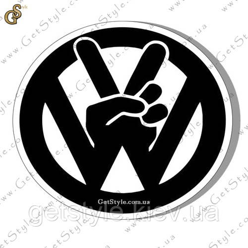 Наклейка "Volkswagen Peace"