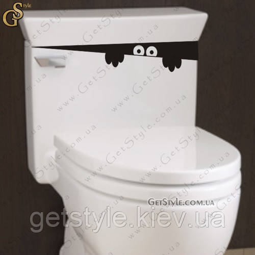 Наклейка "Toilet Monster"
